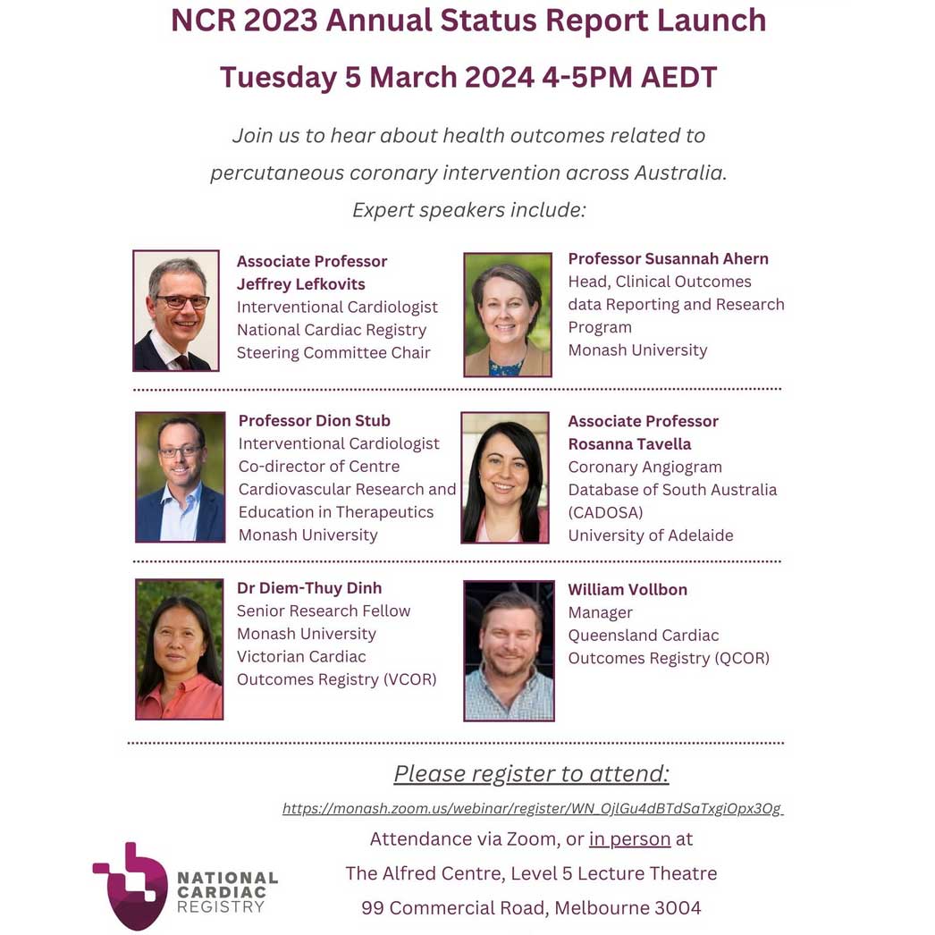 National cardiac registry the national cardiac registry ncr is a